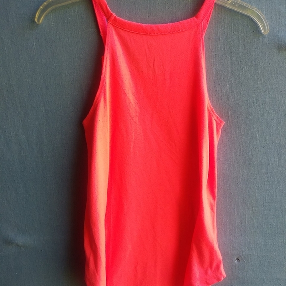 Justice Girls Size 14 Pink Owl Tank Top - Picture 5 of 5